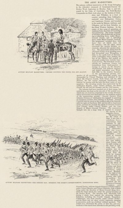 Autumn Military Manoeuvres by Melton Prior